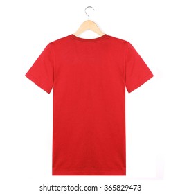plain red tshirt