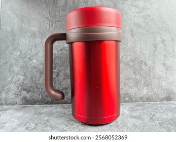 Vaso rojo  taza