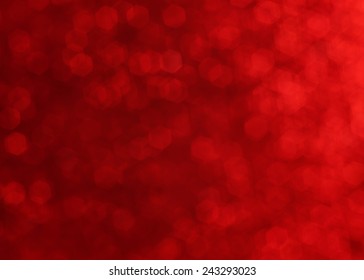 Red Twinkling Lights, Festive Mood