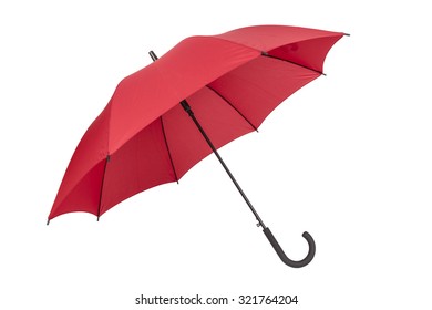 Red Umbrella Isolated