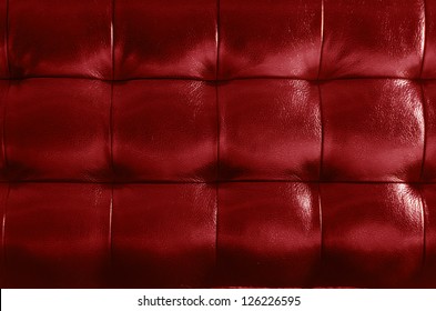 Red Upholstery Leather Pattern Background Stock Photo 126226595