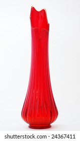 Red Vase.