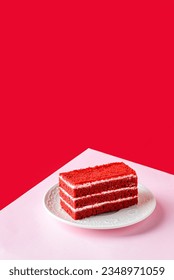 tarta terciopelo rojo con