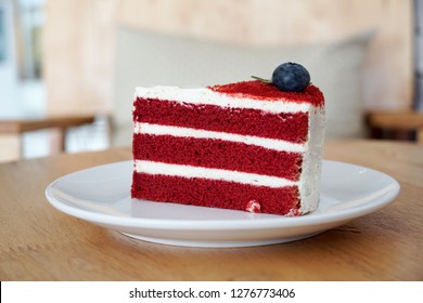 Red velvet cake wood