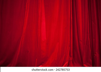 Red Velvet Curtain