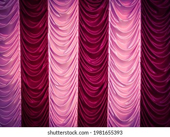 Red Velvet Curtain Theater Cinema Flashlight Stock Photo 1981655393 ...