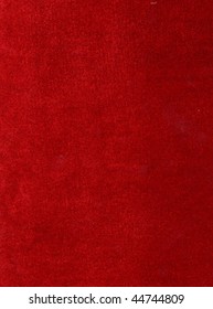 Red velvet fabric texture - Shutterstock ID 44744809