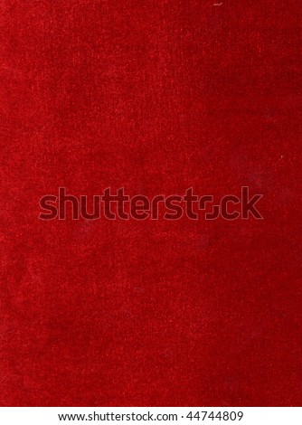 Red velvet fabric texture