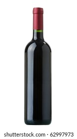 Red Vine Bottle Without Label