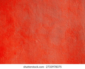 Red wall background, cement structure stucco plaster backrop, template for merry christmas and happy new year