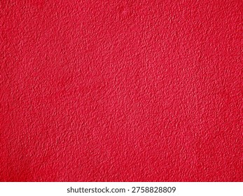 Red wall background, cement structure stucco plaster backrop, template for merry christmas and happy new year