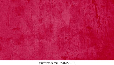 Red wall background, cement structure stucco plaster backrop, template for merry christmas and happy new year