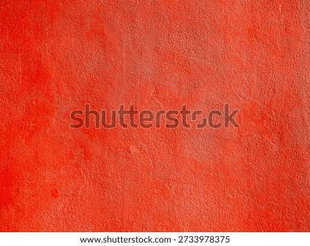Red wall background, cement structure stucco plaster backrop, template for merry christmas and happy new year