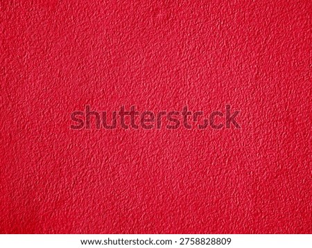 Red wall background, cement structure stucco plaster backrop, template for merry christmas and happy new year