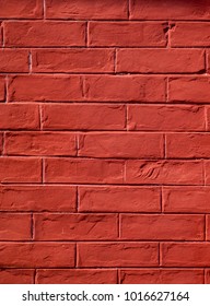 red wallbrick  backgruond,texture