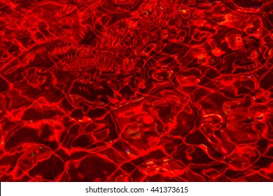 Red Water Abstract Background