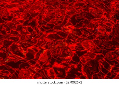 Red Water Abstract Background