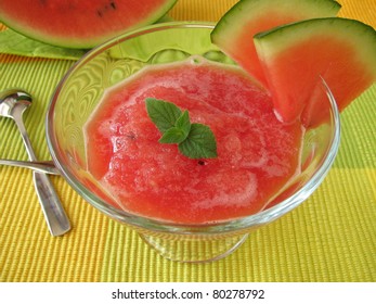 Red Watermelon Sorbet