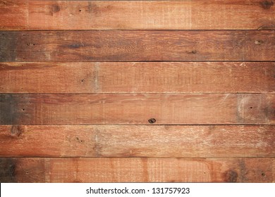 Red Weathered Barn Wood Background With Knots And Nail Holes