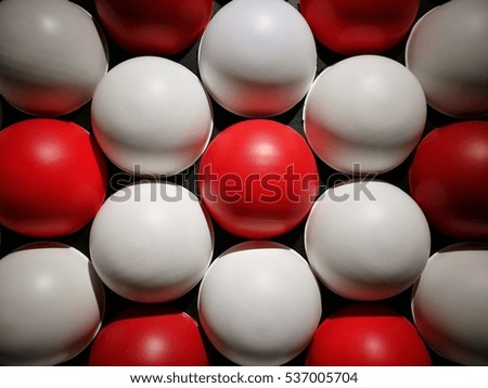 Similar – Image, Stock Photo maverick Red White