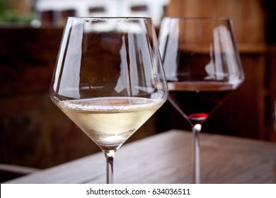 Red And White Hungarian Wine