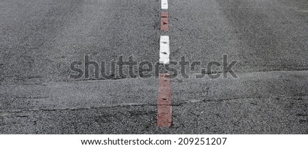 Similar – Image, Stock Photo Reserved parking spaces with P Pediatrician signs on the building wall