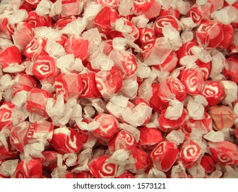 Red And White Salt Water Taffy