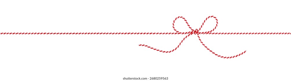 Cuerda cuerda roja y