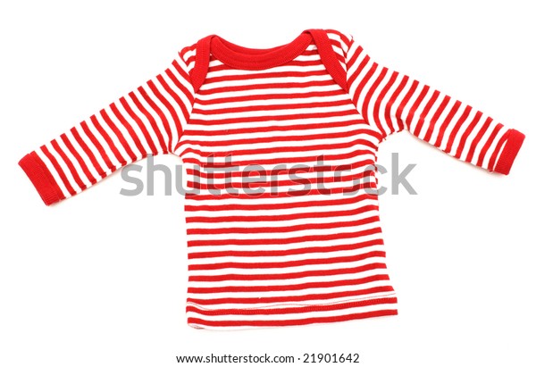 navy and white striped tshirt