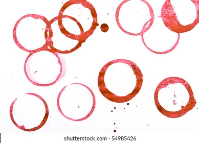 Red Wine Ring Stains