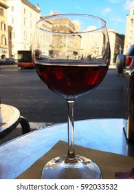 Red Wine View - On The Streets Of Rome