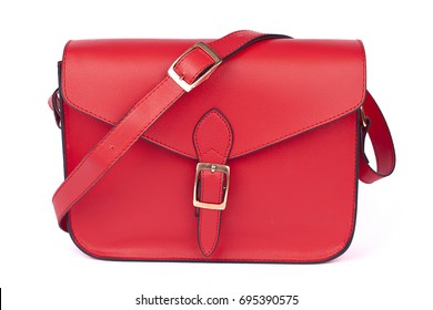 red ladies purse