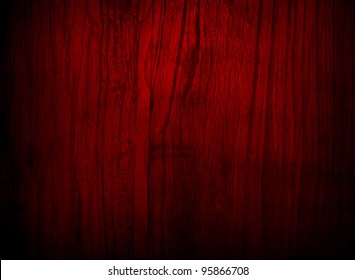 Red Wooden Background