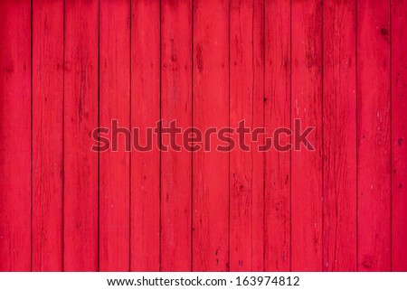 Red Wooden Boards Background Texture