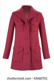 Red Woolen Coat