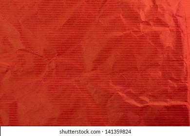 Red wrapping paper texture