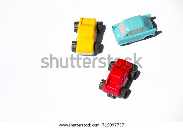 tiny plastic cars