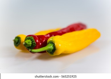 red and yellow pepper