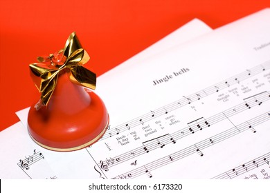 1,850 Christmas sheet music background Images, Stock Photos & Vectors