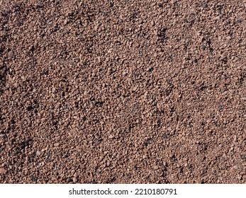 Reddish Gravel Floor Texture Background