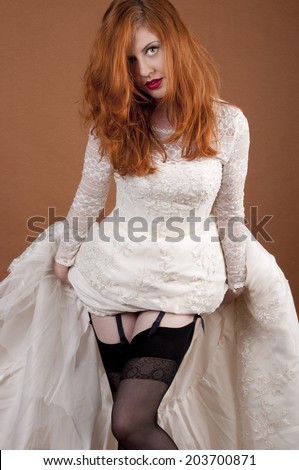 Brides wearing pantyhose charming topic Authoritative answer, Brides wearing pantyhose can