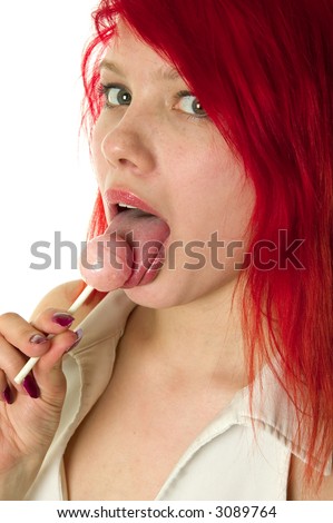 Similar – Image, Stock Photo lick me! Orange Cooking