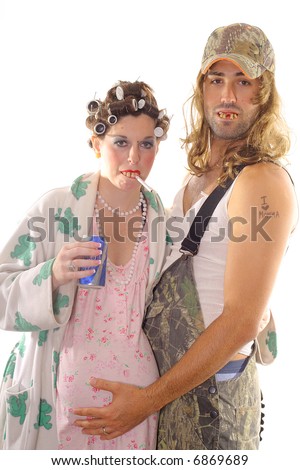 Redneck Hillbilly Couple