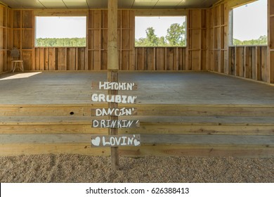 Redneck Wedding Sign Dancing Drinking Loving 