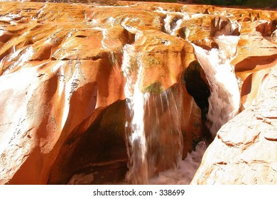 redrock waterfall