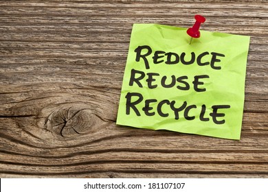 Reduce Reuse Recycle High Res Stock Images Shutterstock