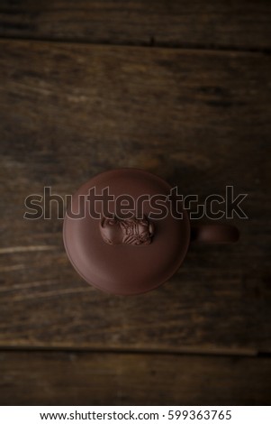 Redware filtration cup