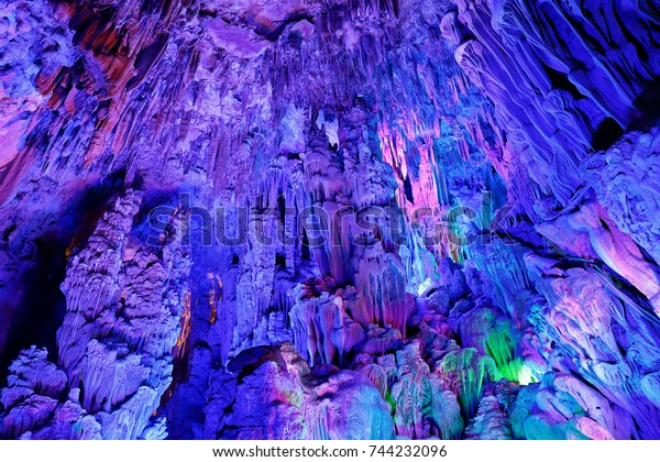 Reed Flute Cave Guilin Gunagxi China Buildings Landmarks Stock Image 744232096,United Airlines Baggage Policy To India