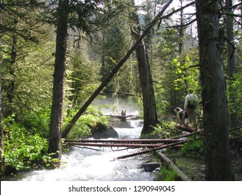 Reese Creek In The Bridger Mountain Range Bozeman Montana