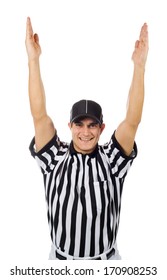 Referee: Signaling For A Touchdown